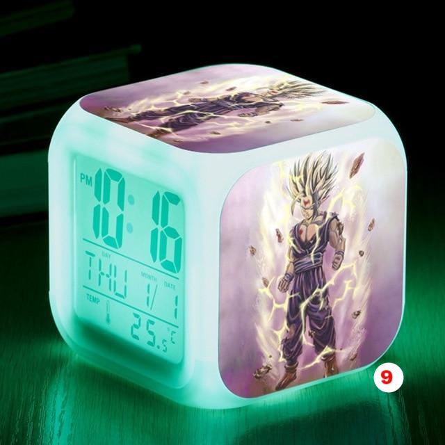 Dragon Ball Z LED Alarm Clock Kid Watch 7 color Flash Night Light Digital Clocks Action Figures - Lusy Store