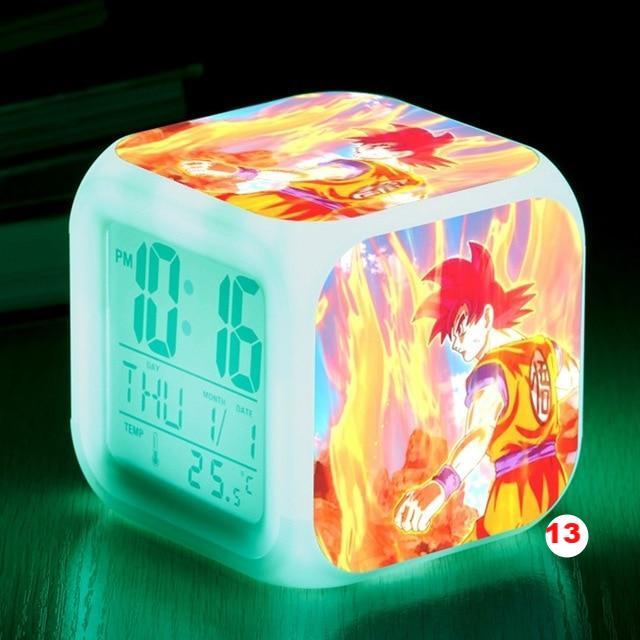 Dragon Ball Z LED Alarm Clock Kid Watch 7 color Flash Night Light Digital Clocks Action Figures - Lusy Store