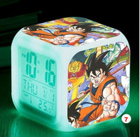 Dragon Ball Z LED Alarm Clock Kid Watch 7 color Flash Night Light Digital Clocks Action Figures - Lusy Store