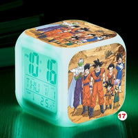 Dragon Ball Z LED Alarm Clock Kid Watch 7 color Flash Night Light Digital Clocks Action Figures - Lusy Store