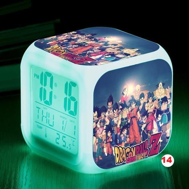 Dragon Ball Z LED Alarm Clock Kid Watch 7 color Flash Night Light Digital Clocks Action Figures - Lusy Store