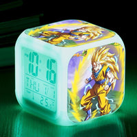 Dragon Ball Z LED Alarm Clock Kid Watch 7 color Flash Night Light Digital Clocks Action Figures - Lusy Store