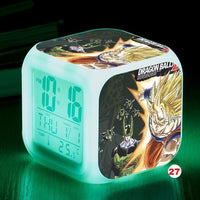 Dragon Ball Z LED Alarm Clock Kid Watch 7 color Flash Night Light Digital Clocks Action Figures - Lusy Store