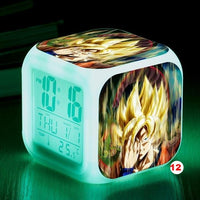Dragon Ball Z LED Alarm Clock Kid Watch 7 color Flash Night Light Digital Clocks Action Figures - Lusy Store