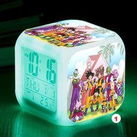 Dragon Ball Z LED Alarm Clock Kid Watch 7 color Flash Night Light Digital Clocks Action Figures - Lusy Store