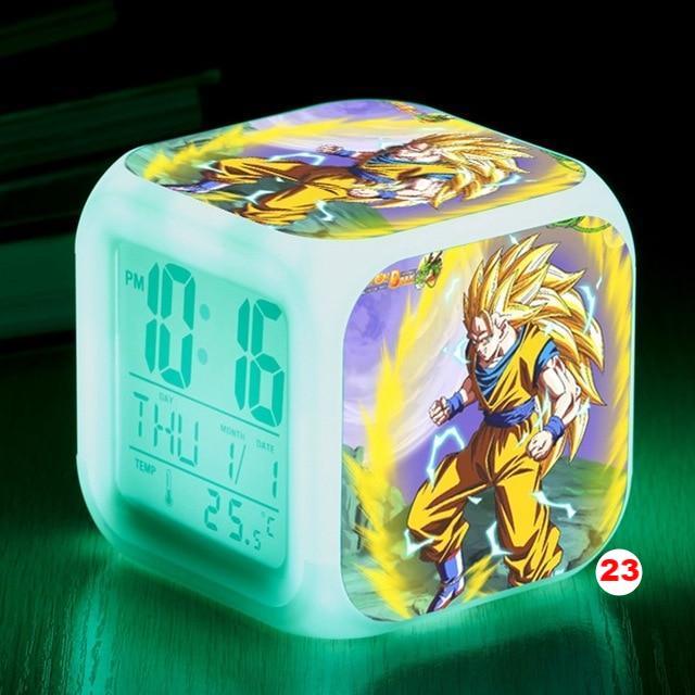 Dragon Ball Z LED Alarm Clock Kid Watch 7 color Flash Night Light Digital Clocks Action Figures - Lusy Store