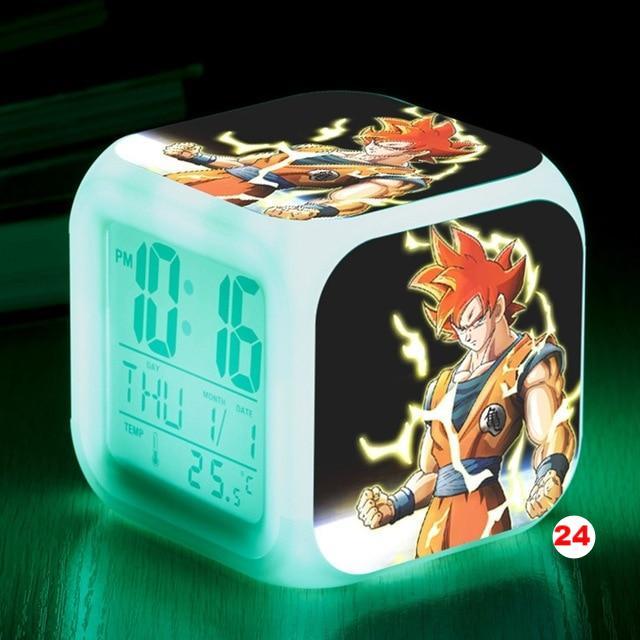 Dragon Ball Z LED Alarm Clock Kid Watch 7 color Flash Night Light Digital Clocks Action Figures - Lusy Store