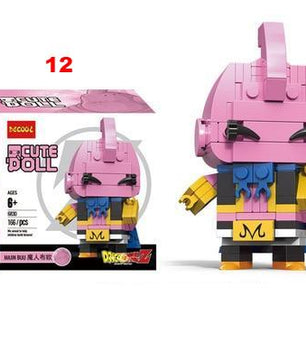 Dragon Ball Z Super Saiyan Goku Action Figure BrickHeadz legoing Building Blocks Toys For Children - Lusy Store