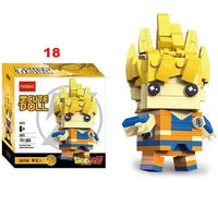 Dragon Ball Z Super Saiyan Goku Action Figure BrickHeadz legoing Building Blocks Toys For Children - Lusy Store