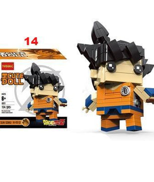 Dragon Ball Z Super Saiyan Goku Action Figure BrickHeadz legoing Building Blocks Toys For Children - Lusy Store