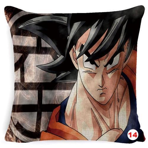 Dragon Ball Z Super Saiyan Linen Pillow Case Cushion Cover Sofa Home Decoration Pillowcases - Lusy Store