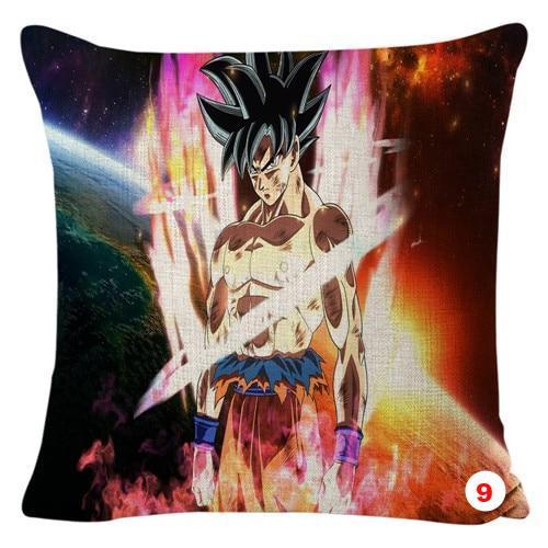 Dragon Ball Z Super Saiyan Linen Pillow Case Cushion Cover Sofa Home Decoration Pillowcases - Lusy Store