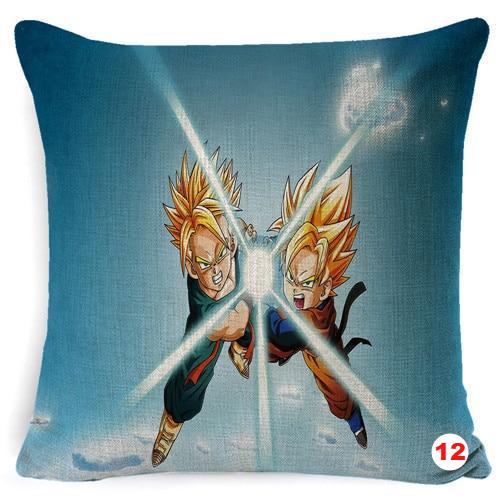 Dragon Ball Z Super Saiyan Linen Pillow Case Cushion Cover Sofa Home Decoration Pillowcases - Lusy Store