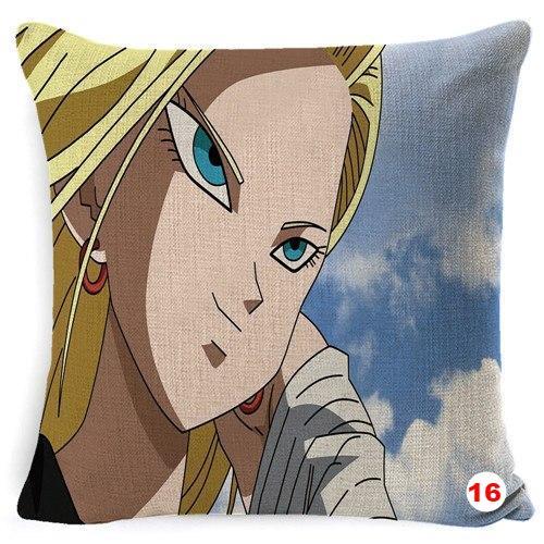 Dragon Ball Z Super Saiyan Linen Pillow Case Cushion Cover Sofa Home Decoration Pillowcases - Lusy Store