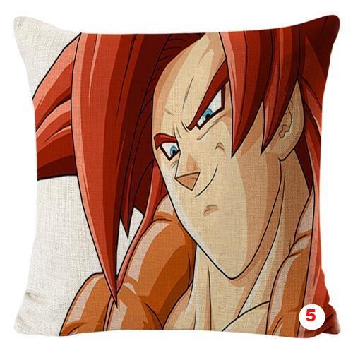 Dragon Ball Z Super Saiyan Linen Pillow Case Cushion Cover Sofa Home Decoration Pillowcases - Lusy Store