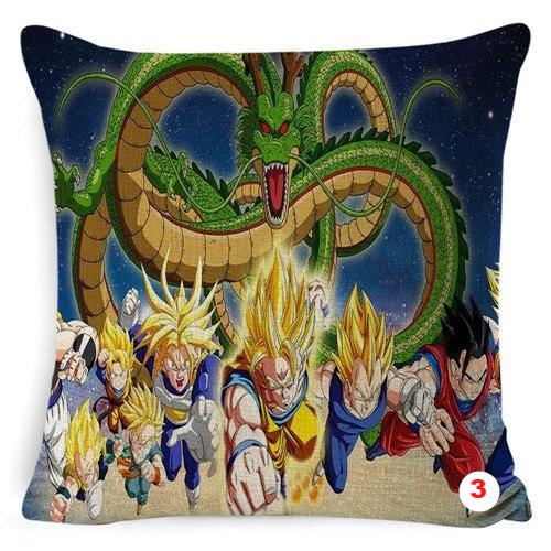Dragon Ball Z Super Saiyan Linen Pillow Case Cushion Cover Sofa Home Decoration Pillowcases - Lusy Store