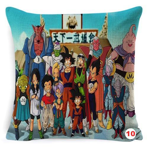 Dragon Ball Z Super Saiyan Linen Pillow Case Cushion Cover Sofa Home Decoration Pillowcases - Lusy Store