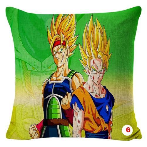 Dragon Ball Z Super Saiyan Linen Pillow Case Cushion Cover Sofa Home Decoration Pillowcases - Lusy Store