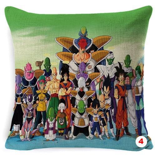 Dragon Ball Z Super Saiyan Linen Pillow Case Cushion Cover Sofa Home Decoration Pillowcases - Lusy Store