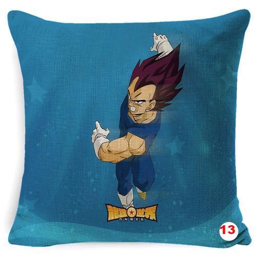 Dragon Ball Z Super Saiyan Linen Pillow Case Cushion Cover Sofa Home Decoration Pillowcases - Lusy Store