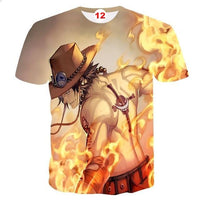 Dragon Ball Z T-shirts Mens Summer 3D Printing T Shirt Tops Tee - Lusy Store