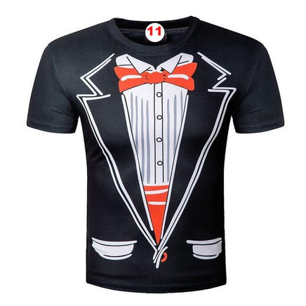 Dragon Ball Z T-shirts Mens Summer 3D Printing T Shirt Tops Tee - Lusy Store