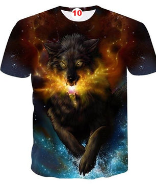 Dragon Ball Z T-shirts Mens Summer 3D Printing T Shirt Tops Tee - Lusy Store