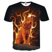 Dragon Ball Z T-shirts Mens Summer 3D Printing T Shirt Tops Tee - Lusy Store