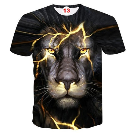 Dragon Ball Z T-shirts Mens Summer 3D Printing T Shirt Tops Tee - Lusy Store