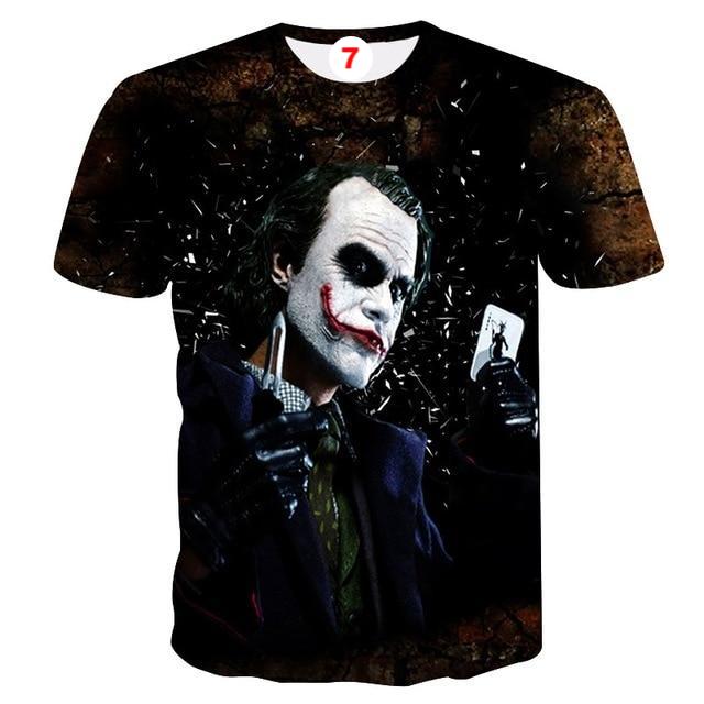 Dragon Ball Z T-shirts Mens Summer 3D Printing T Shirt Tops Tee - Lusy Store