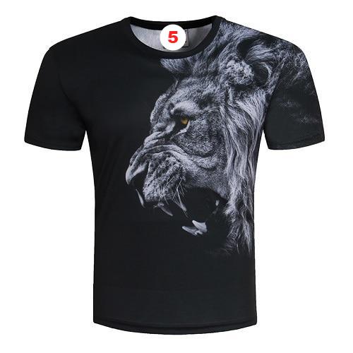Dragon Ball Z T-shirts Mens Summer 3D Printing T Shirt Tops Tee - Lusy Store