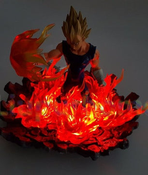 Dragon Ball Z Vegeta Super Saiyan Led Lighting Super Goku Vegeta Night Lights - Lusy Store