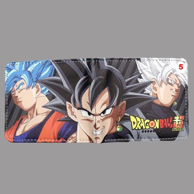 Dragon Ball z Wallet Goku short Purse Anime Fashion Short Wallet - Lusy Store