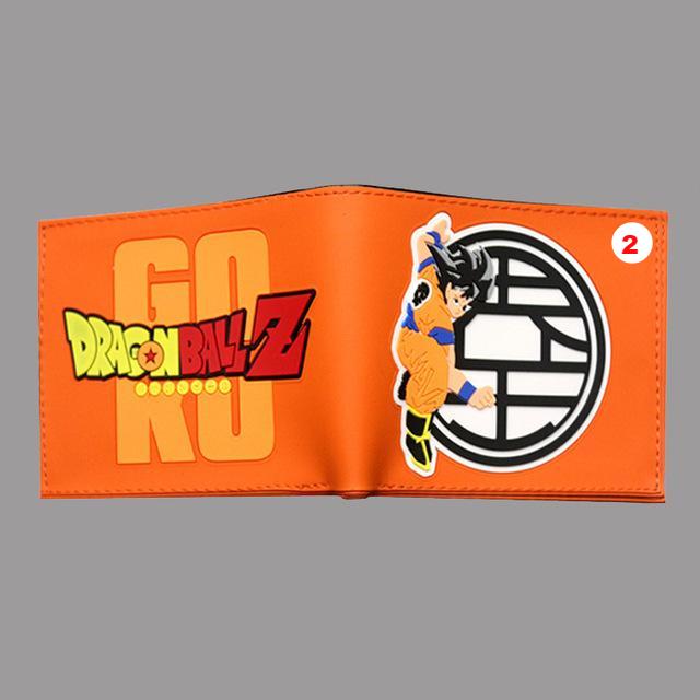 Dragon Ball z Wallet Goku short Purse Anime Fashion Short Wallet - Lusy Store