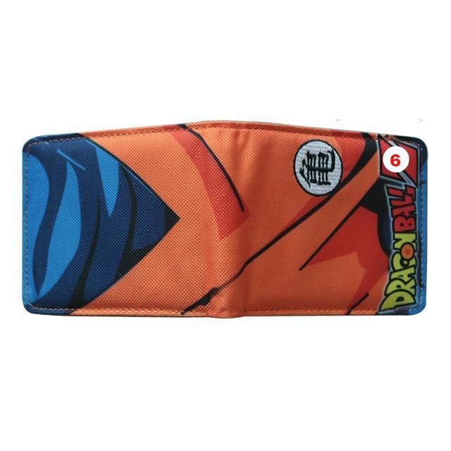 Dragon Ball z Wallet Goku short Purse Anime Fashion Short Wallet - Lusy Store