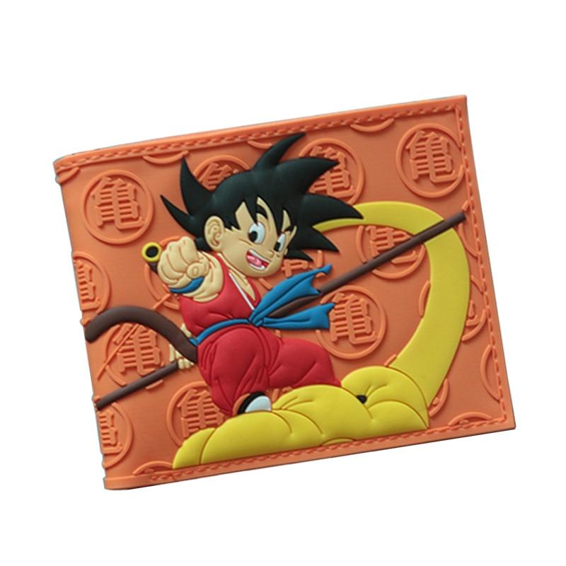 Dragon Ball z Wallet Goku short Purse Anime Fashion Short Wallet - Lusy Store