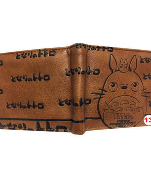 Dragonball z Logo Brown Bifold Wallet Men Card Holder - Lusy Store