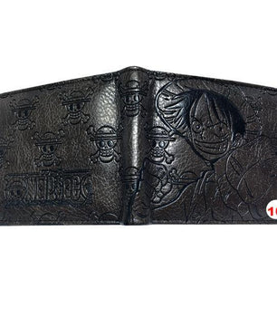 Dragonball z Logo Brown Bifold Wallet Men Card Holder - Lusy Store