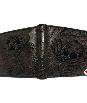 Dragonball z Logo Brown Bifold Wallet Men Card Holder - Lusy Store