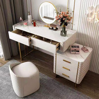 Dresser For Women Makeup Vanity Set Modern Dressing Table F429 - Lusy Store