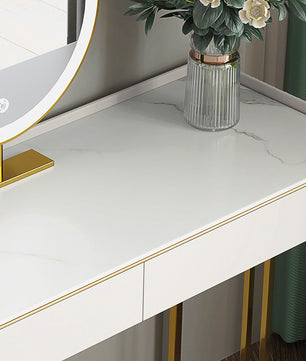 Dresser For Women Makeup Vanity Set Modern Dressing Table F429 - Lusy Store