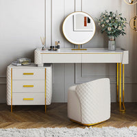 Dresser For Women Makeup Vanity Set Modern Dressing Table F429 - Lusy Store