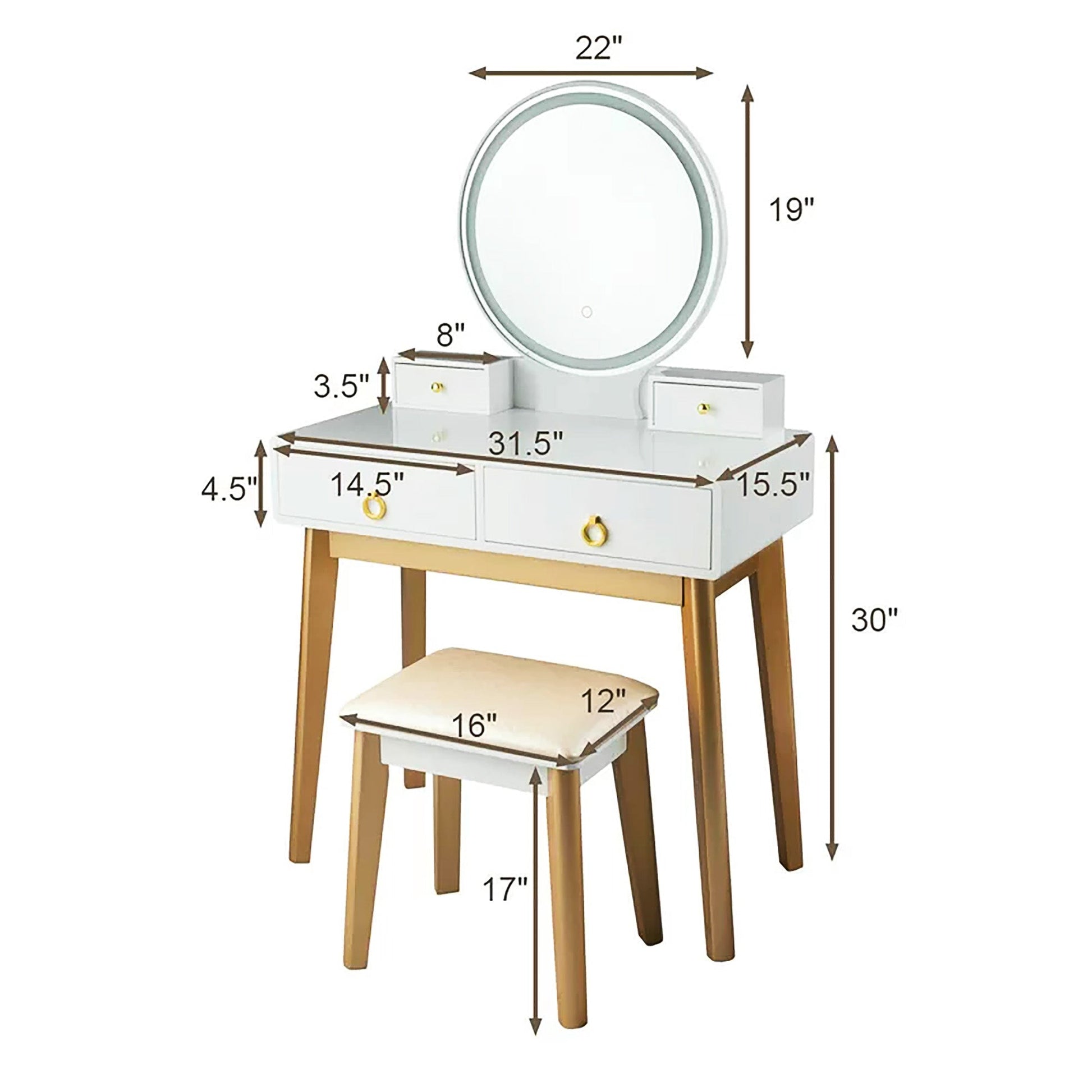 Dresser For Women Modern Simple Style Household Bedroom F422 - Lusy Store
