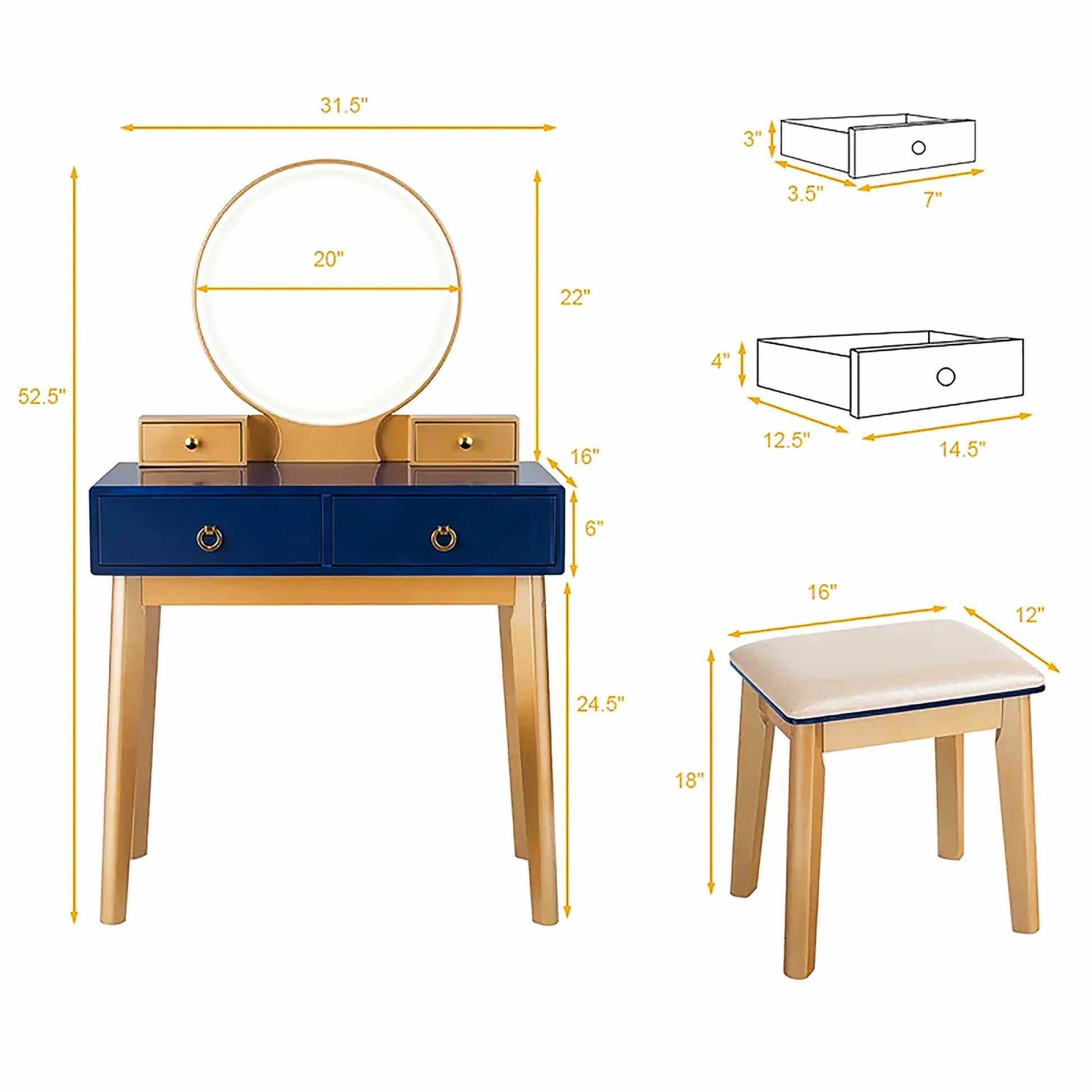 Dresser For Women Modern Simple Style Household Bedroom F422 - Lusy Store