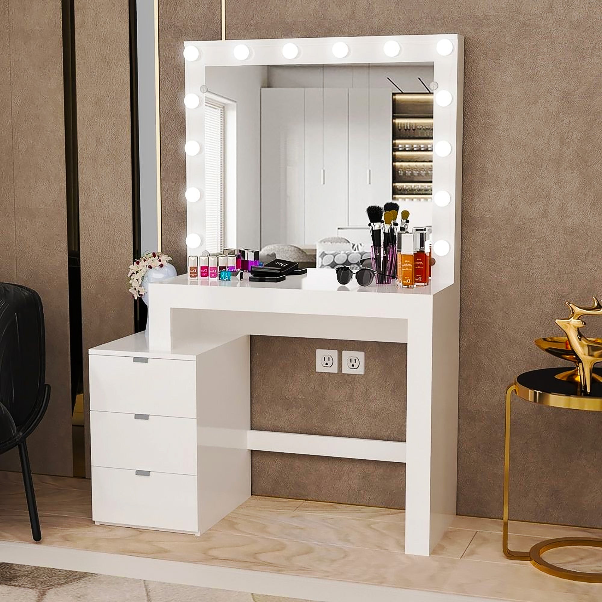 Dressing table with mirror: modern design vanity tables