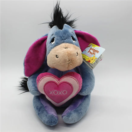 Eeyore Donkey Plush Soft Doll With Heart Lovers Gift - Lusy Store LLC