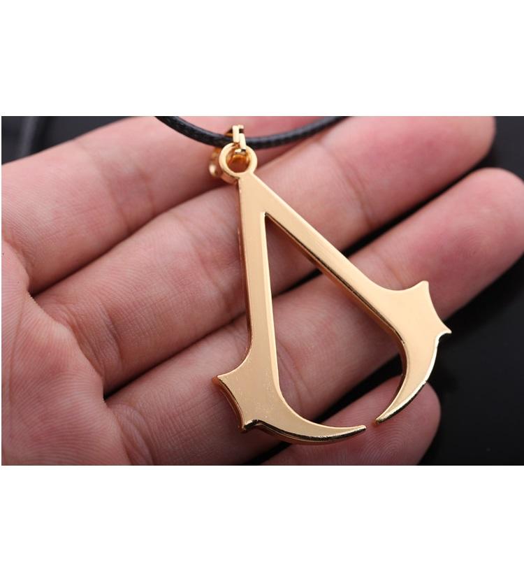 Ezio Collection Assassins Vintage Ezio Deiss Mond Logo Choker Necklace Pendant Jewelry - Lusy Store