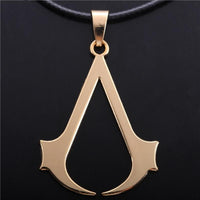 Ezio Collection Assassins Vintage Ezio Deiss Mond Logo Choker Necklace Pendant Jewelry - Lusy Store