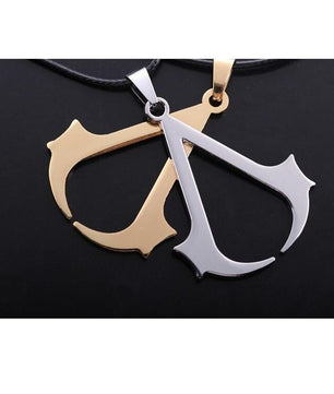 Ezio Collection Assassins Vintage Ezio Deiss Mond Logo Choker Necklace Pendant Jewelry - Lusy Store
