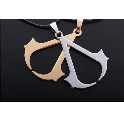 Ezio Collection Assassins Vintage Ezio Deiss Mond Logo Choker Necklace Pendant Jewelry - Lusy Store